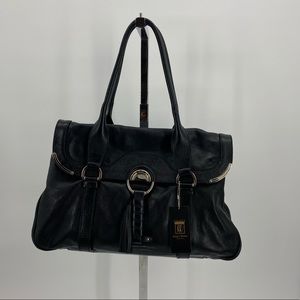 CELINE VINTAGE CALFSKIN TASSEL BAG
